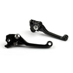 Pivot Brake Clutch Levers for Honda CRF250R CRF450R (2007–2014) Black
