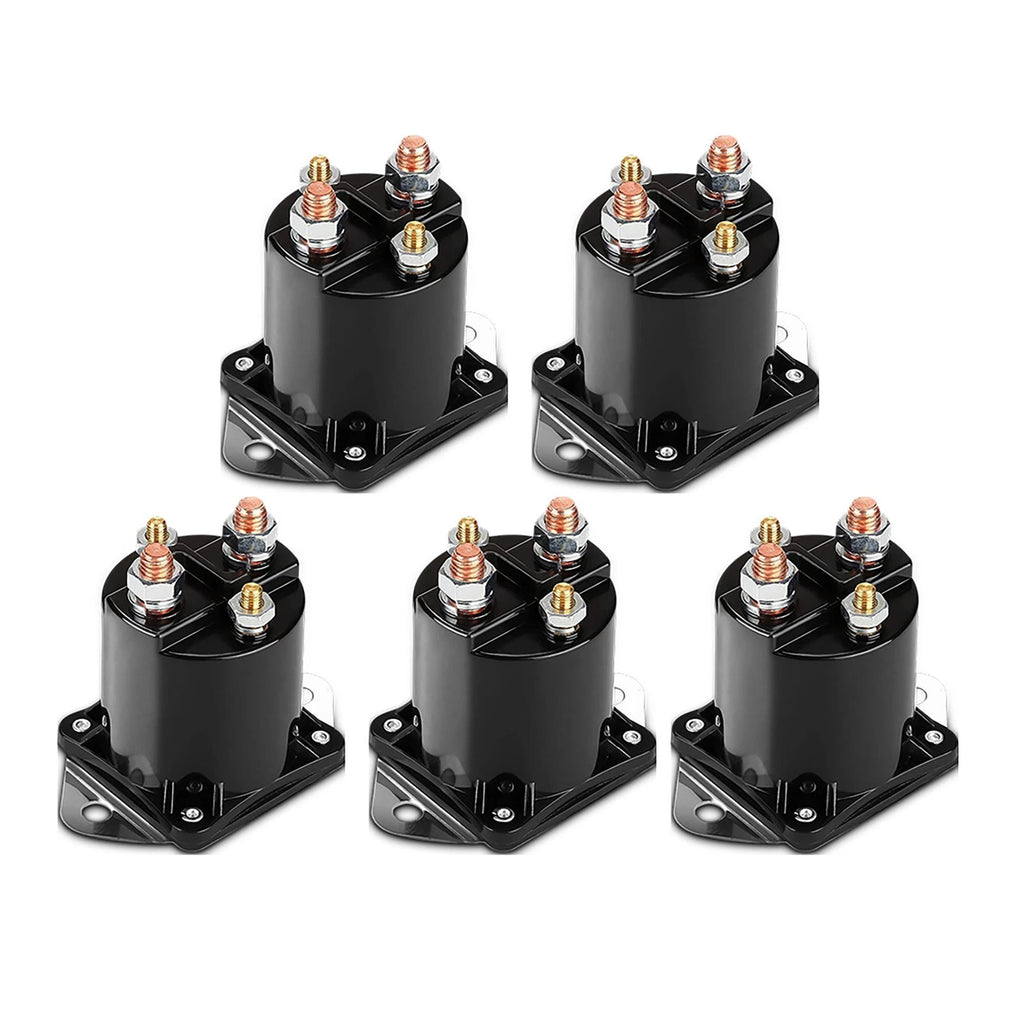 5pcs 36 Volt Solenoid for Club Car DS Golf Cart (1976–1998) 4 Terminal