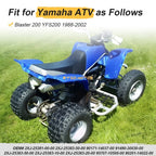 Rear Axle Shaft with Hubs for Yamaha (2XJ-25381-00-00, 90171-14037-00)