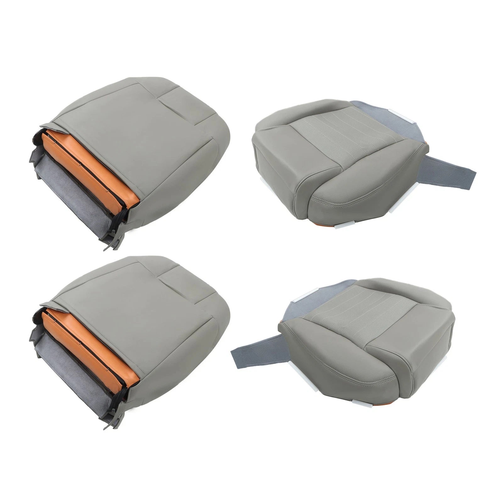 Set of 2 Front Seat Covers for Ford Mustang GT (2005–2009)