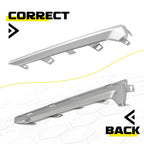 2X Fog Light Bumper Trim Chrome for Subaru Forester (2017–2018)
