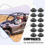 12 Seat Base Gromment for Polaris RZR 800 S (2008–2014)