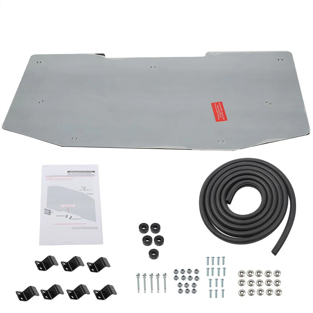 Dark Tint Rear Windshield for Can Am Defender MAX (2016–2023)