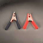 2X Crocodile Clip Battery Test Clamps for Universal
