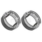 2X Rear Brake Shoes Kit for Yamaha TW200 TTR90 TTR90E TTR110E TTR125L TTR125LE