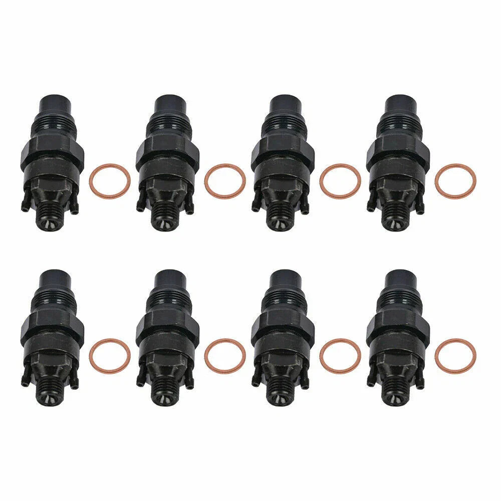 8PCS Diesel Fuel Injectors 0432217255 for GM Chevy 6.5L Turbo (1992-2005)
