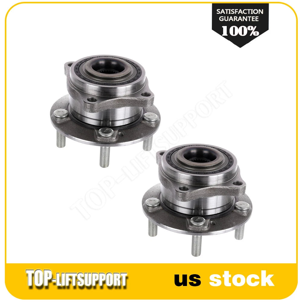 2X Front Wheel Bearing and Hub Assembly for Hyundai Sonata, Tucson, Kia Sportage