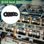 Oil Seal   - NBR Rubber 30x72x10mm