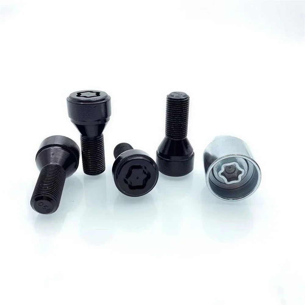 Anti-Theft Wheel Lock Set  Lug Nuts for BMW M14*1.25