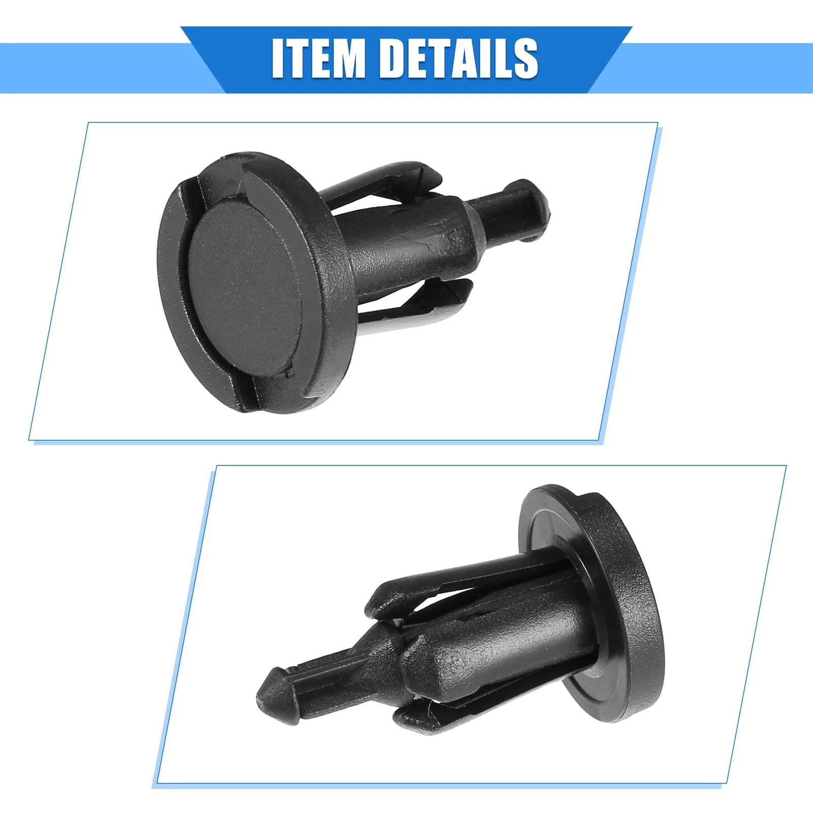 10 Pcs Push Pin Rivet Fastener Clips for Subaru Ascent (2019–2021)