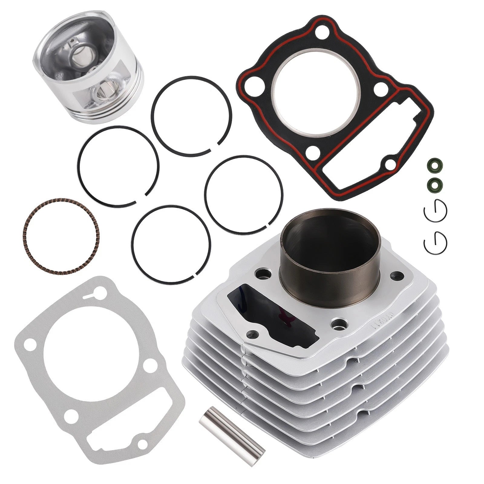 Cylinder Kit Piston Pin Ring Set for Honda CB125S CL125S XL125 SL125 (1970–1980)