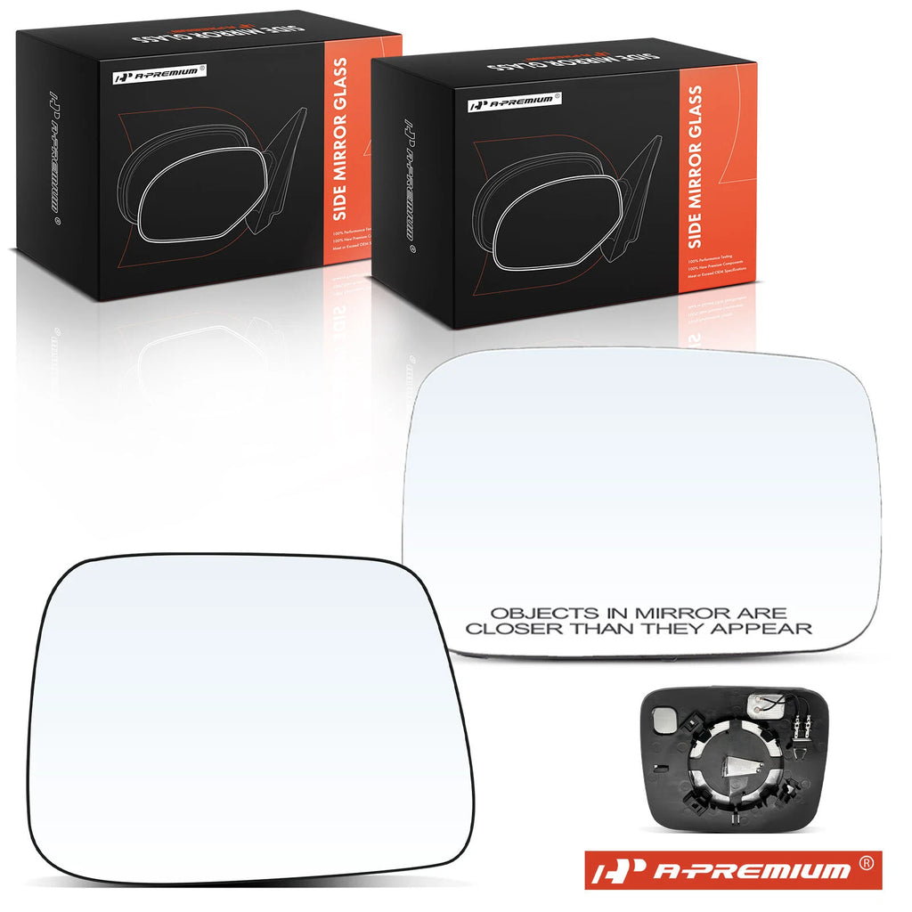 Heated Power Mirror Glass Pair for Jeep Renegade (2015–2018)