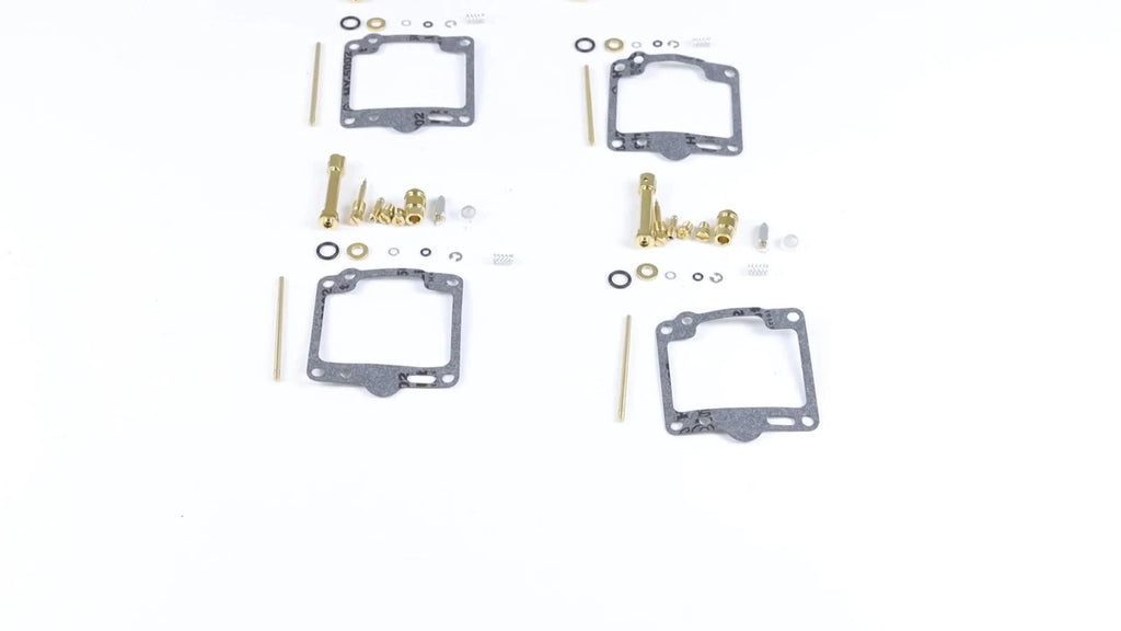 Set of 4 Carburetor Rebuild Kits for Suzuki GS650E GS650G GS650GL (1981–1983)
