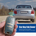 TPU Key Fob Case Cover for Kia Forte (2014–2020) - 4 Button, Blue