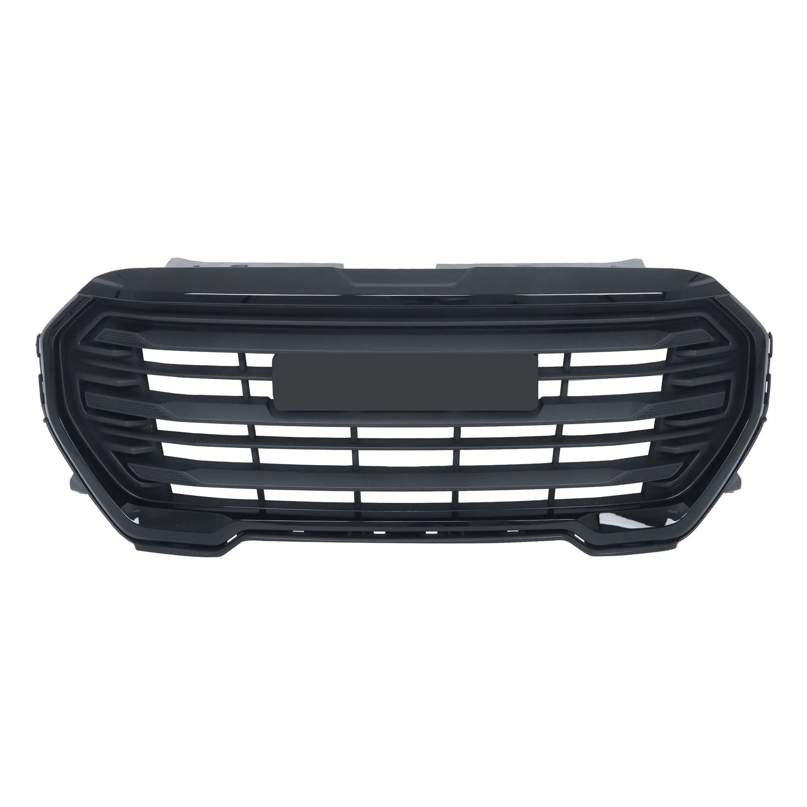 Front Upper Grille for GMC Terrain (2022-2023) Black Plastic