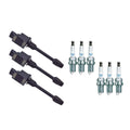 Ignition Coil & 8 NGK Platinum Spark Plugs Kit for Dodge Dakota Ram 1500 (1997–2001)