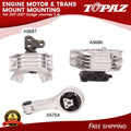 3Pcs Engine Motor & Transmission Mounts for Dodge Journey (2011–2017)