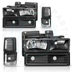 Headlight Assembly Set for Chevy Silverado (1994–1998)