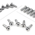 5 x M8x25mm Steel Bolts Hex Socket Disc Brake Rotor Screws Fasteners