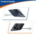 Tow Hook Cover for Mercedes-Benz Front Car Bumper Tenorite Grey (2012-2018)