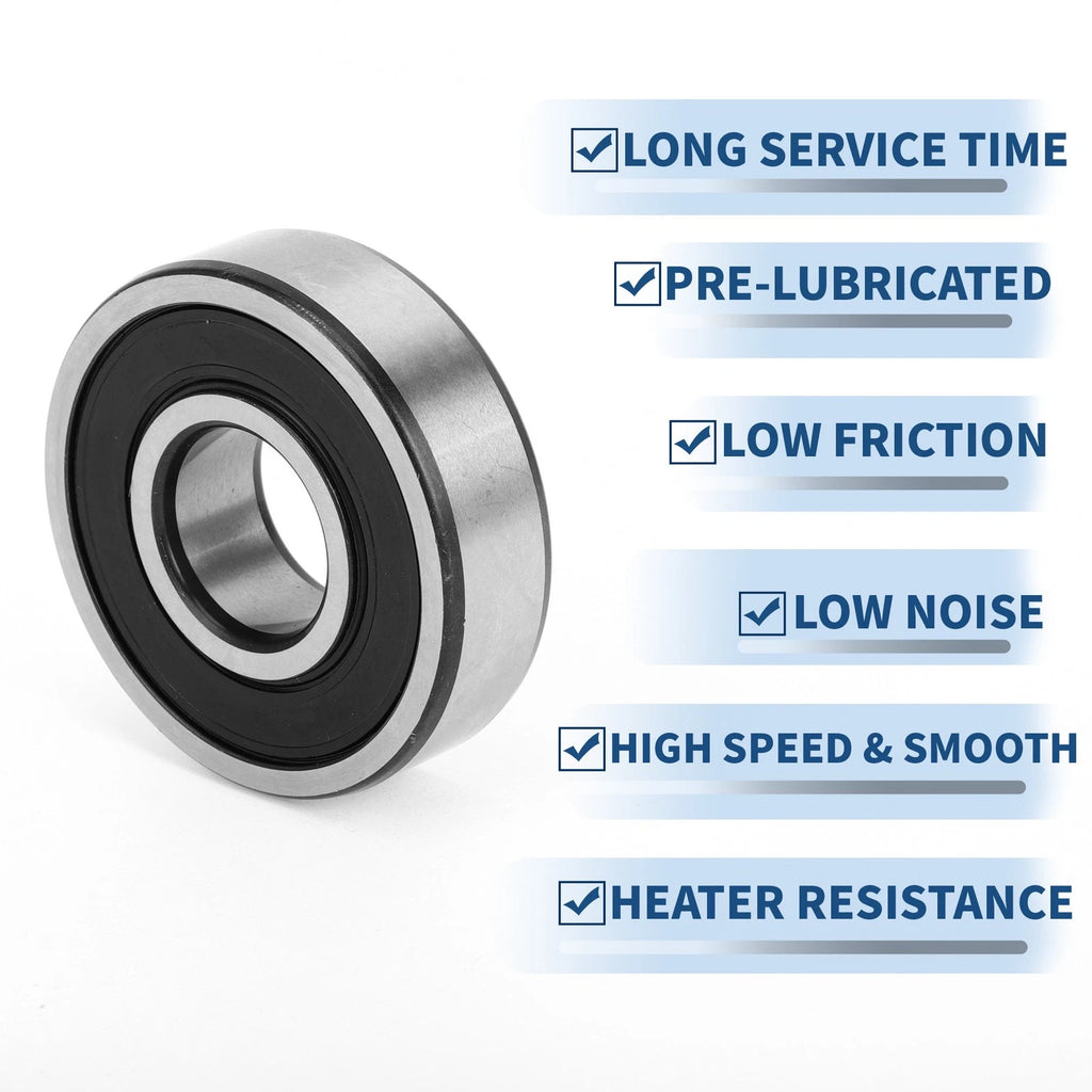 Deep Groove Ball Bearing 6304VV for Scooter Skateboard (20x52x15mm)