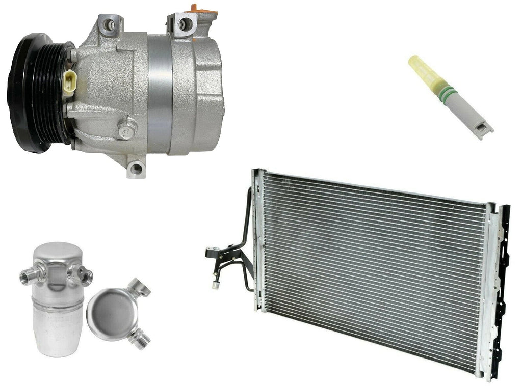 AC Compressor Kit with Condenser for Pontiac Grand Prix 3.1L (1999–2003)