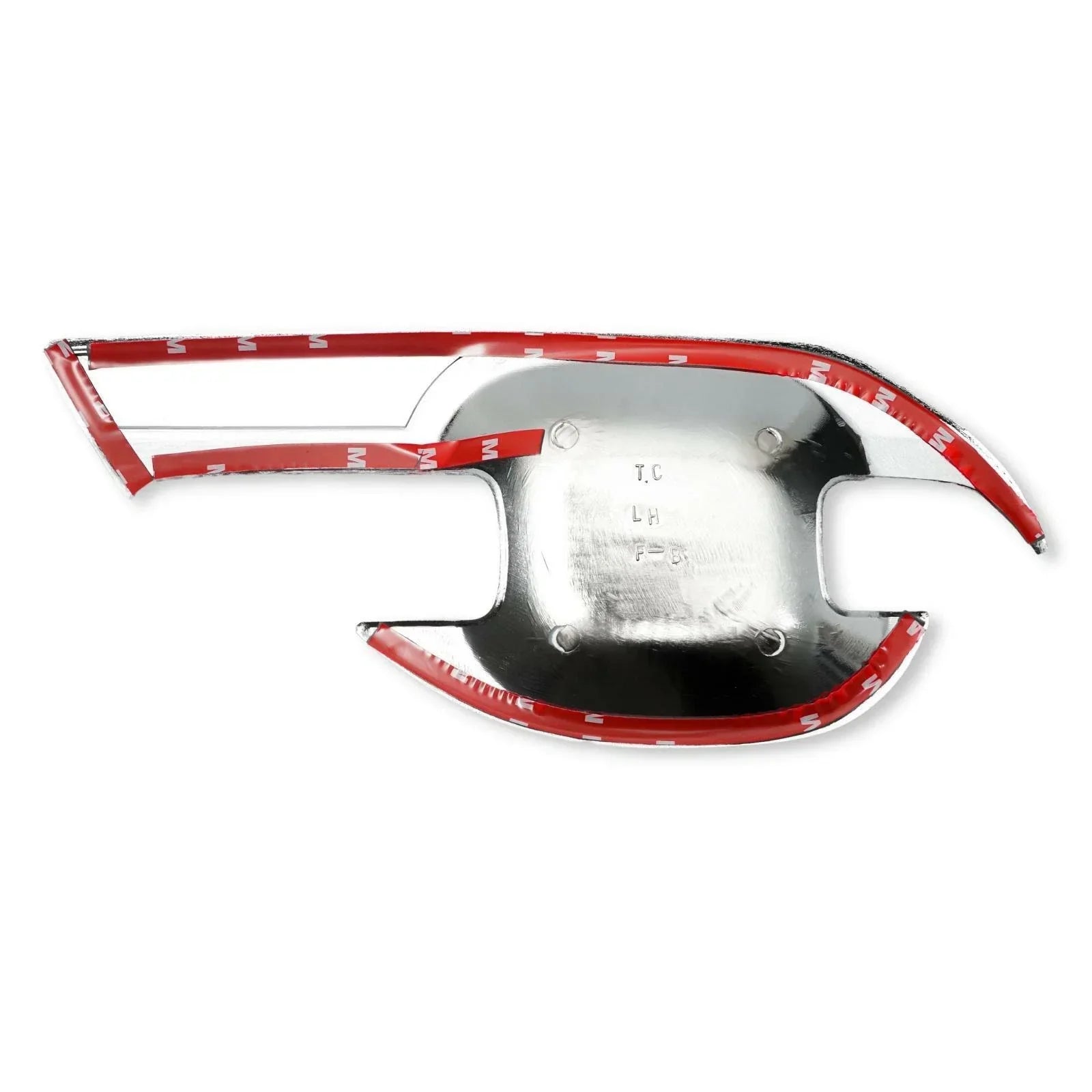 Chrome Red Door Handle Insert Trim for Isuzu D-Max (2020-2022)