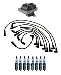 Ignition Wires & Spark Plugs Kit for Chevrolet Caprice V8 (1991–1996)
