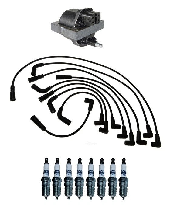 Ignition Wires & Spark Plugs Kit for Chevrolet Caprice V8 (1991–1996)