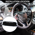 Dashboard Cover Mat for Honda Fit (2020–2024) Black Blue 1 Set