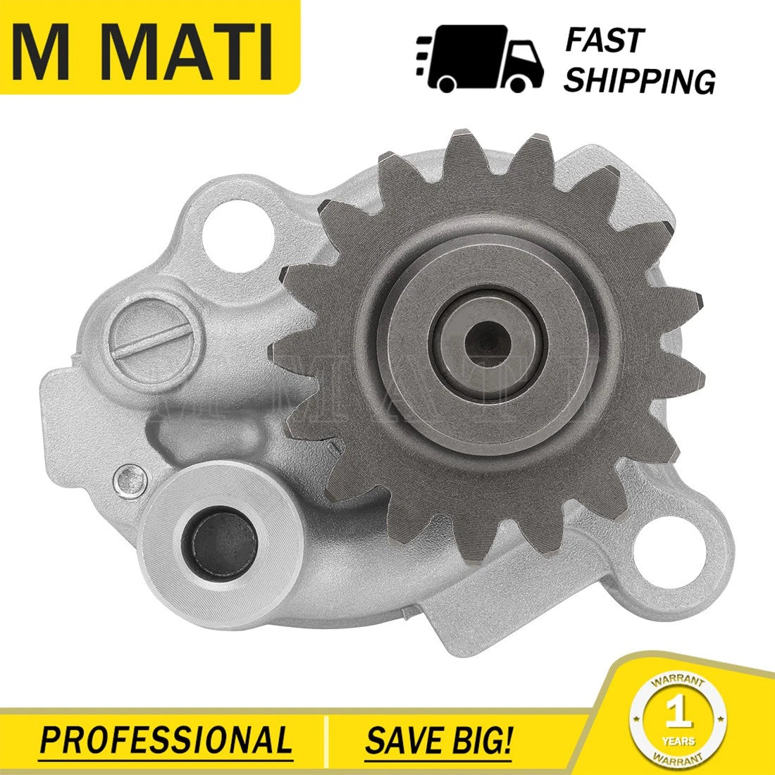 Oil Pump Assembly w/Rotor for Yamaha YFZ450R/YFZ450X (2009–2024)
