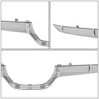 Dual 4" Muffler Tip Catback Exhaust for Maxima 2004–2008
