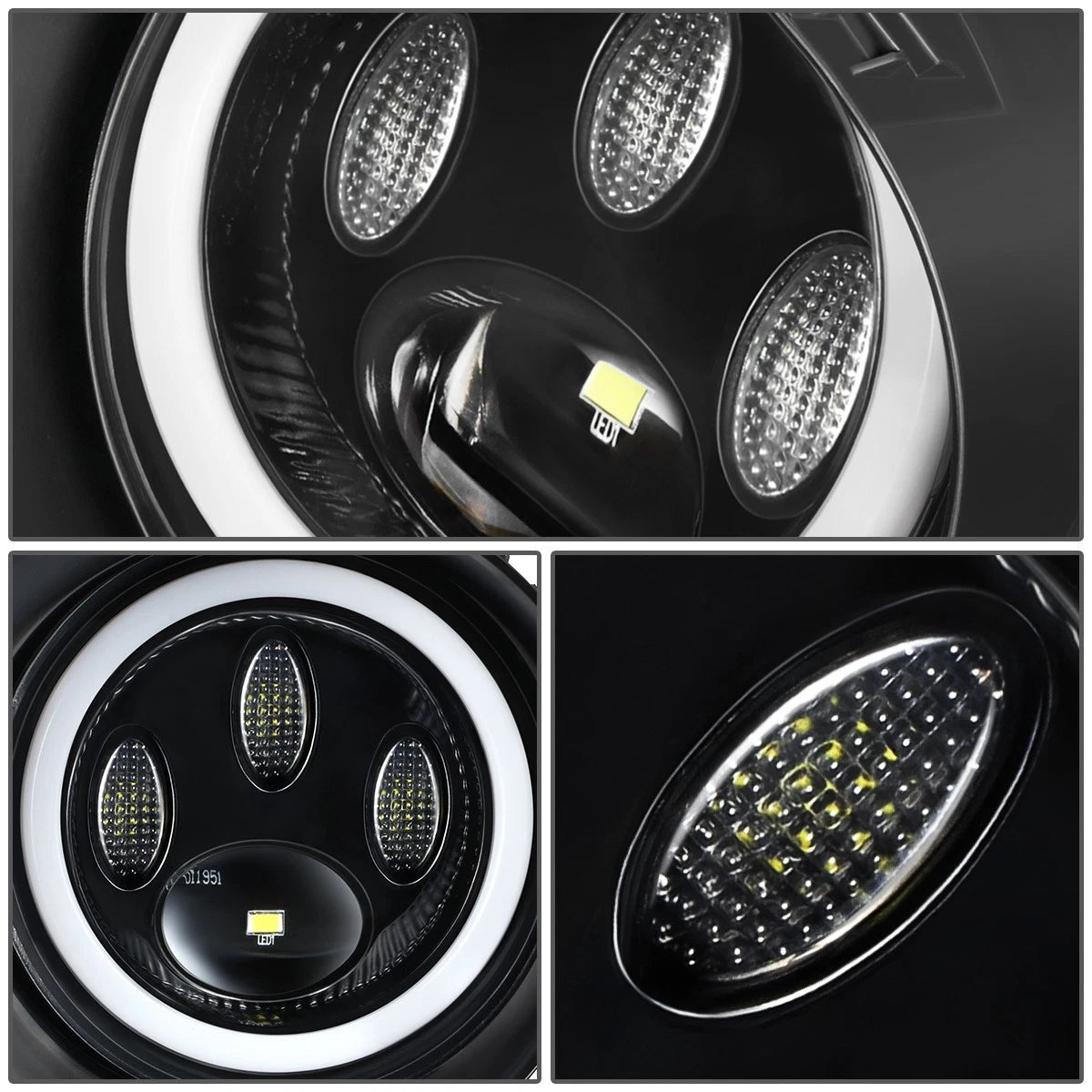 Paw Print Projector LED Fog Light Lamps for Tacoma Tundra (2005–2013)