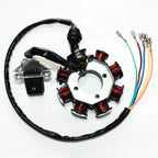 8 Pole Magneto Flywheel Stator for PIT Quad Dirt Bike ATV (150cc–250cc)