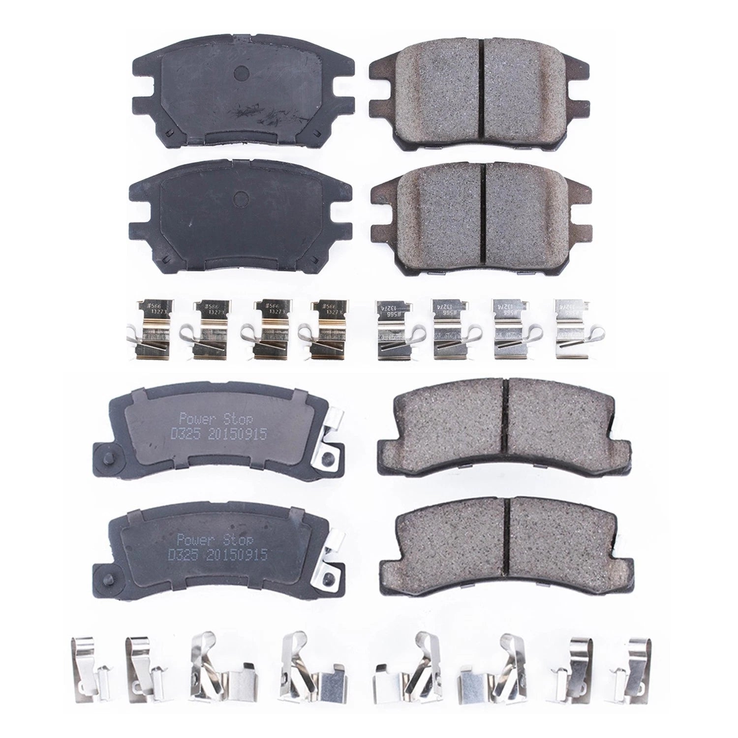 PowerStop Z17 Low-Dust Ceramic Disc Brake Pads Kit for Lexus RX300 (1999–2003)