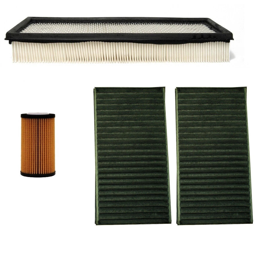 Engine Oil Air Carbon Cabin Filter Kit for Mercedes Benz W251 (2006–2015)