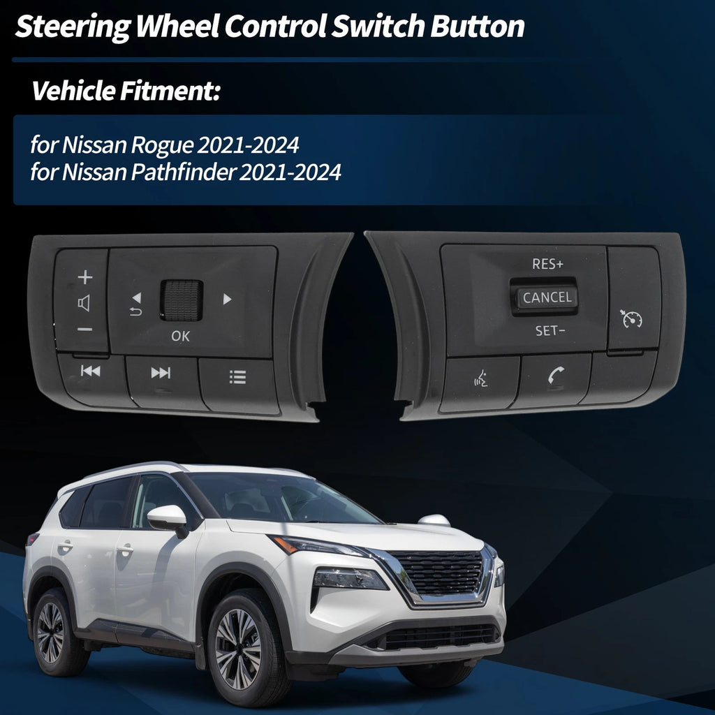 Cruise Volume Control Switch for Nissan Rogue Pathfinder (2021–2024)