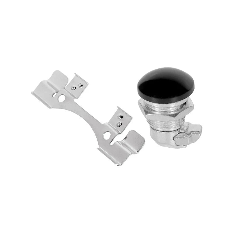 Push Button Fuel Console Door Release for Harley Street Glide (1992–2024) Black