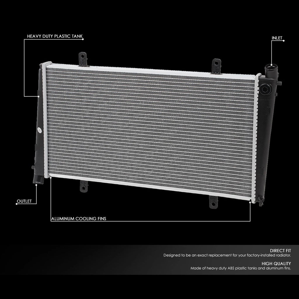 Aluminum Core Radiator for Volvo V40 S40 (2000–2004) DPI 2400
