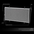 Aluminum Core Radiator for Volvo V40 S40 (2000–2004) DPI 2400