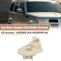 2 x Beige Sun Visor Support Clip for Jeep (No.1AR26BD1AA, 1AR26DW1AA)