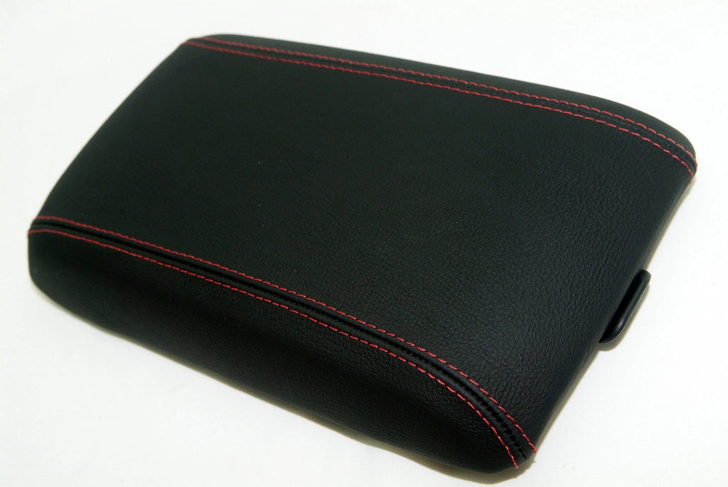 Center Console Armrest Cover for Pontiac GTO (2004–2006) Red Stitch