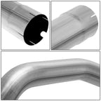 Cat-Back Exhaust with Stainless Muffler Tip for Nissan Titan XD (2016–2019)