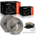 Front Disc Brake Rotors & Ceramic Pads for Nissan Murano (2015–2023)