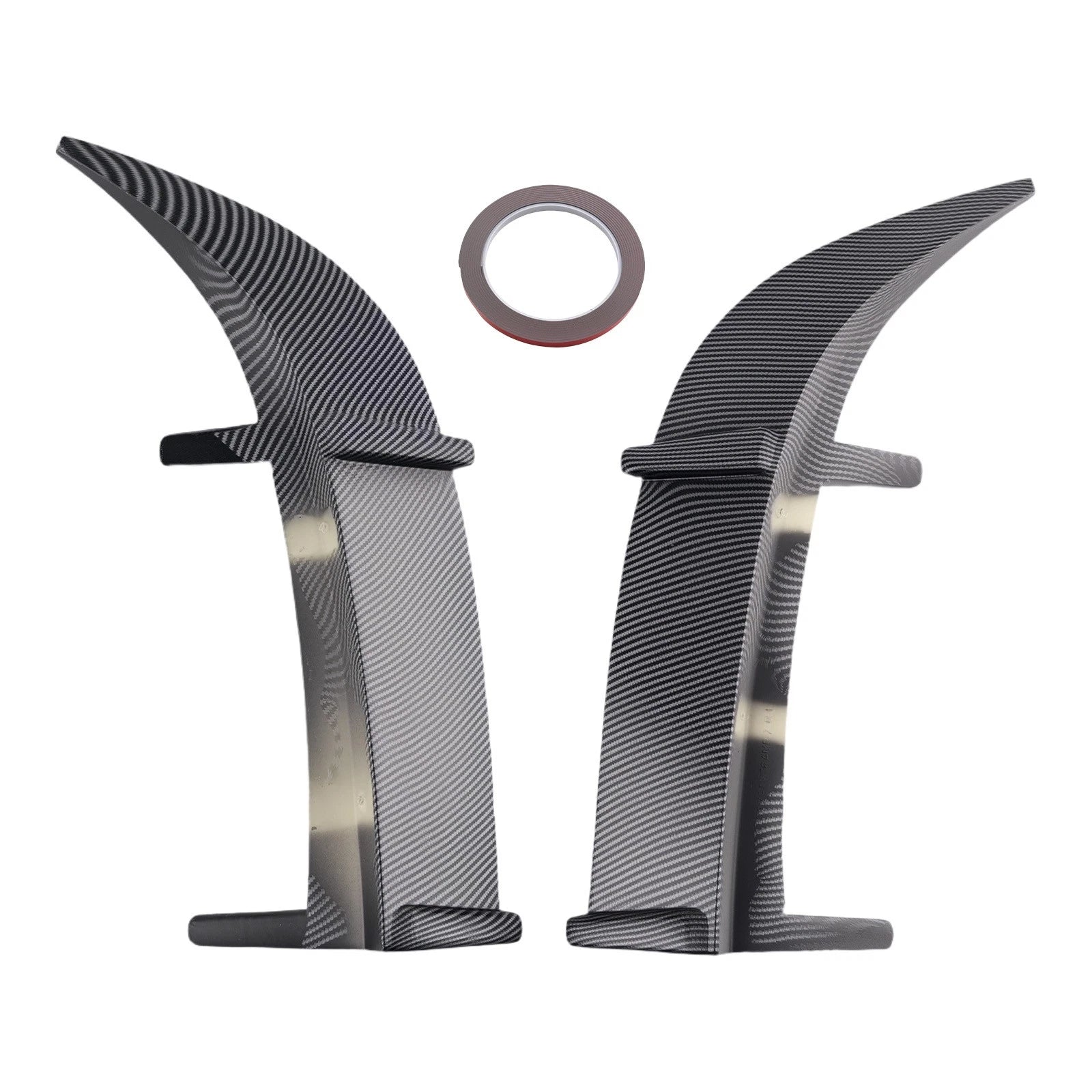 2X Rear Roof Trunk Wing Spoiler Kit for VW Golf MK6 GTI R20 (2010–2013)