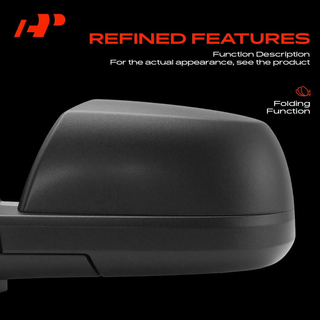 Driver Power Mirror w Manual Folding Texture for Toyota Tundra (2014–2021)