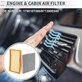 Engine Cabin Air Filter Combo for Toyota Camry 2.5L 3.5L (2018–2024)