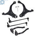 Set of 6 Control Arm and Sway Bar Link Boots for Hyundai Santa Fe (2007–2012)