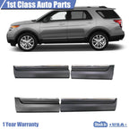 Set of 4 Door Lower Molding Trim for Ford Explorer (2011–2015)