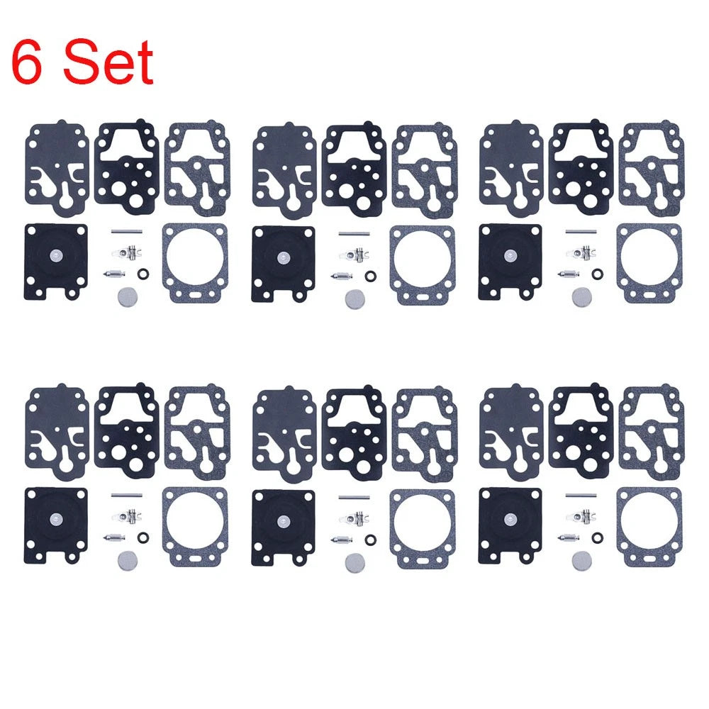 Set of 6 Carburetor Gasket Kit K10-WYC for Walbro WYC (Homelite)